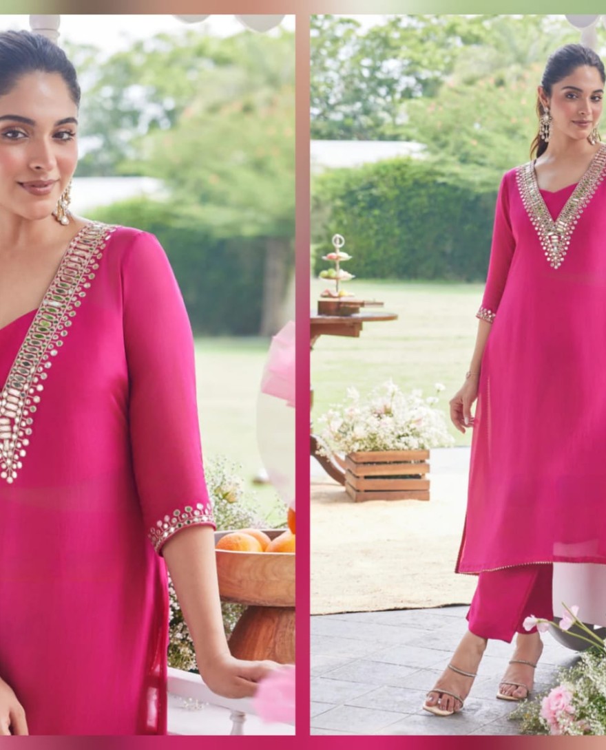 PINK - Gulaabi Glow- Co-ord Set